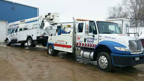 Work Truck Towing Brooklyn Park MN